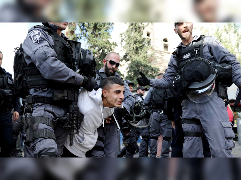 Israeli firing: Five Palestinians martyred in West Bank raid