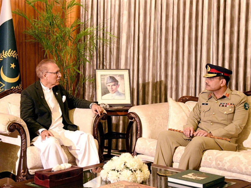 COAS will mitigate trust deficit among institutions, Alvi shows confidence