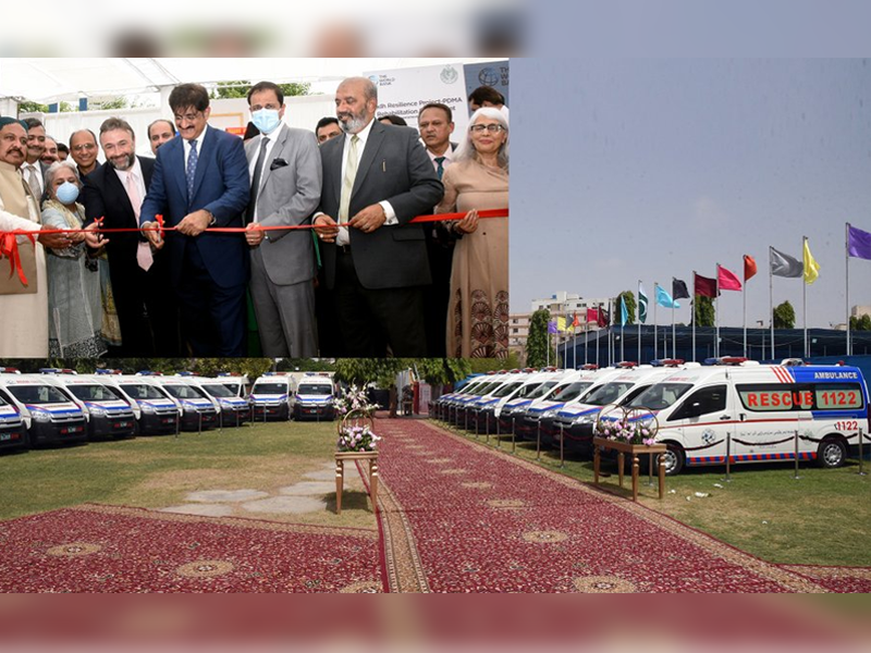 CM Murad inaugurates first Sindh Emergency Service Rescue 1122