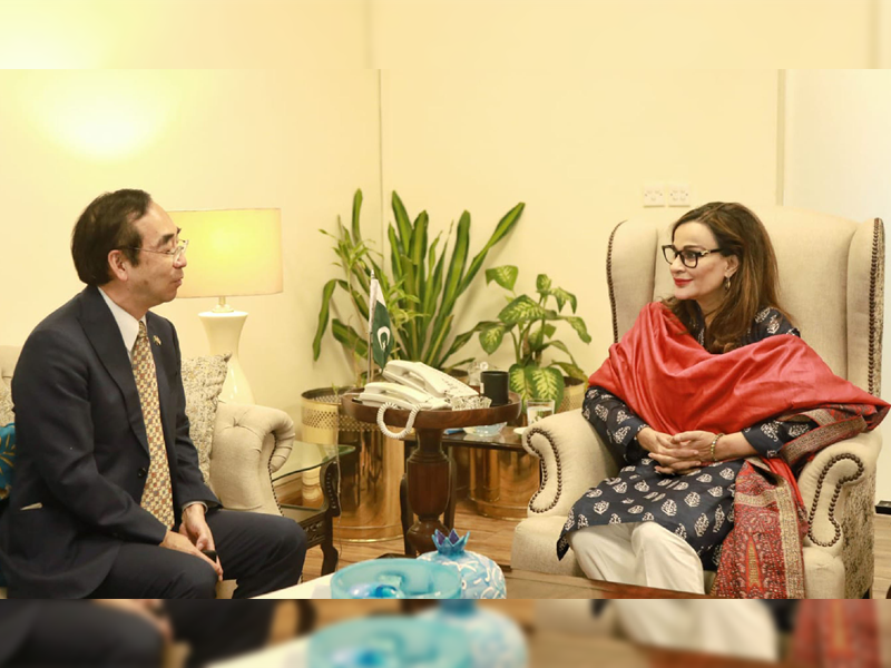 Sherry Rehman apprises Japanese envoy of massive floods devastation