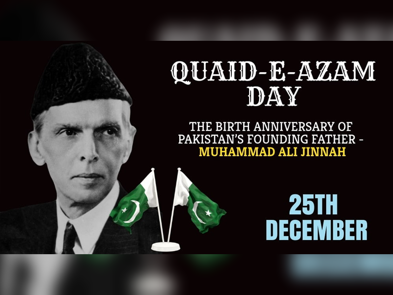 Quaid-e-Azam Day to be celebrated countrywide with full zeal, zest tomorrow