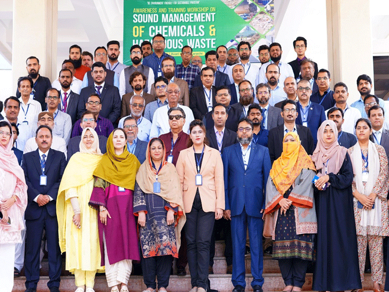 Ministry of Climate Change hosts awareness, training workshop on chemical, hazardous waste management