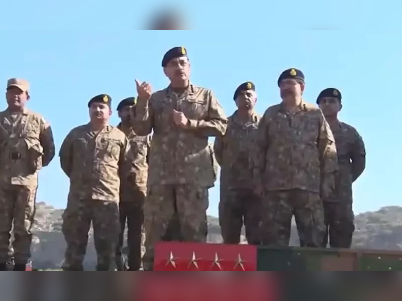 COAS witnesses firing of air defence systems in Al-Bayza-III exercise