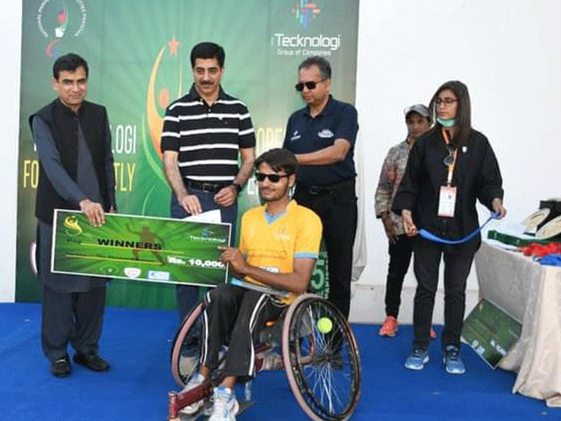 1st iTecknologi Karachi Open Games for differently-abled persons concludes