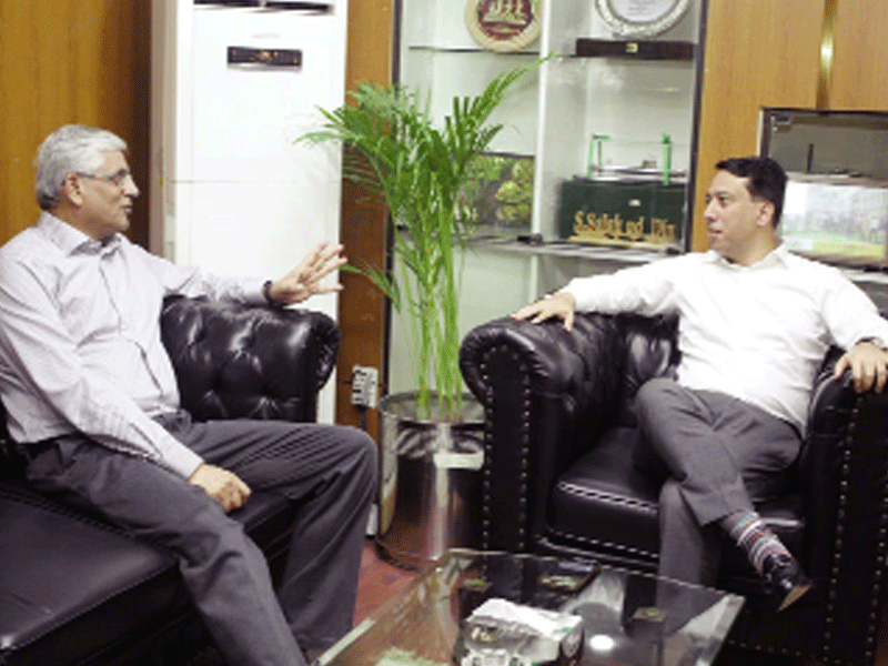 Caretaker Minister, CEO Water Corporation discuss water issue