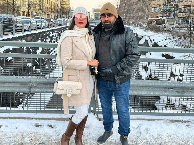 Nida Yasir, Yasir Nawaz's cool Finnish getaway: chilly vacation snaps