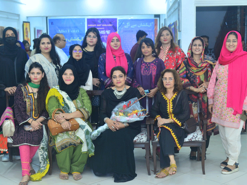 Aliya Faizi inaugurates Dream Art Gallery