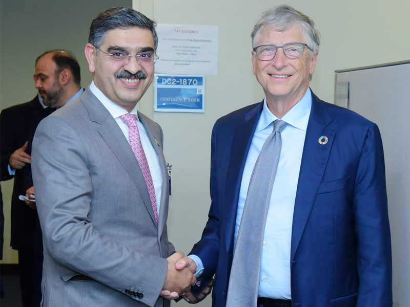 PM Kakar, Bill Gates discuss progress on polio eradication