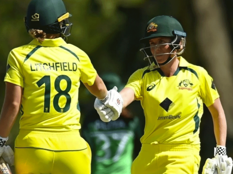 Australia women beats Pakistan women by 10 wickets