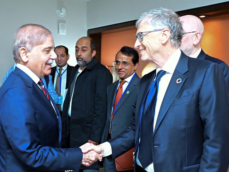 PM discusses polio eradication with Bill Gates at UNGA 2024