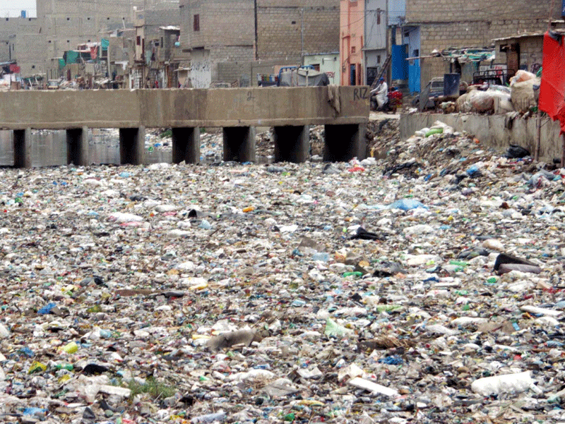 Cleaning of drains in Korangi industrial area begins