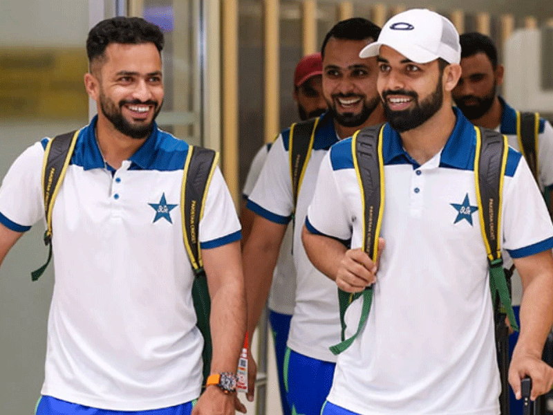 Pakistan team reaches Colombo