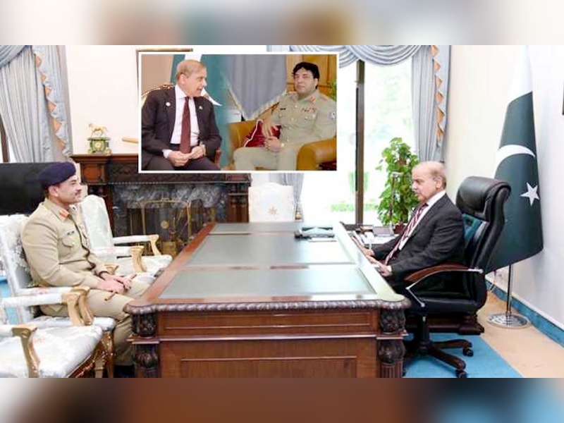 Army Chief, ISI DG call on PM Shehbaz