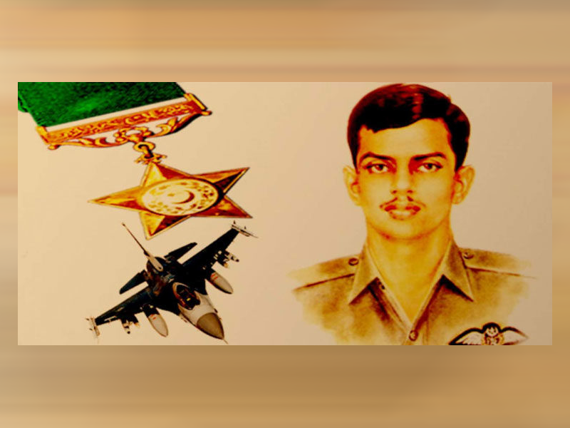 Martyrdom anniversary of pilot officer Rashid Minhas observed