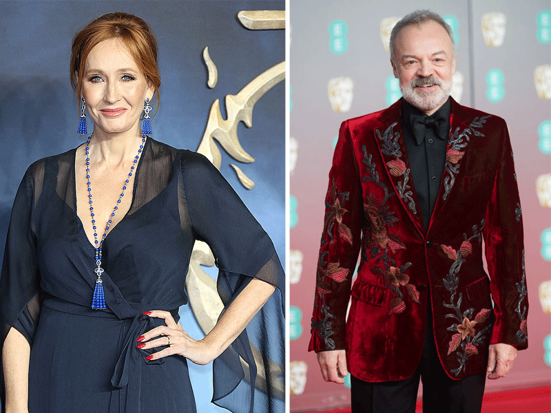 Graham Norton quits twitter after receiving criticism from JK Rowling