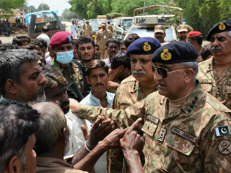 COAS assures to overcome flood affectees problems