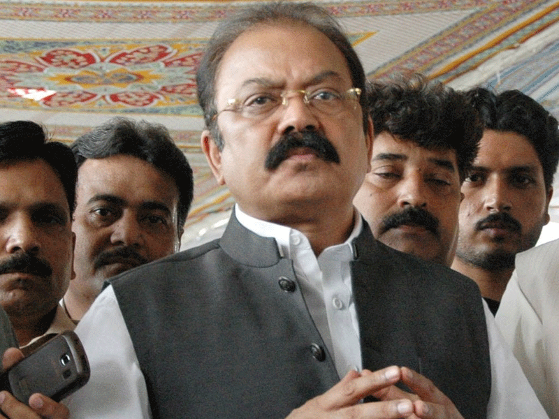 No one will be allowed to challenge state’s writ: Rana Sanaullah