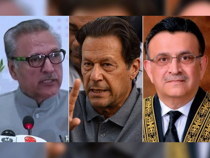 Imran contradicts report about his differences with President Arif Alvi