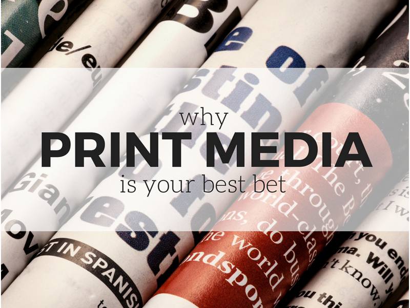 Pros and cons of print media