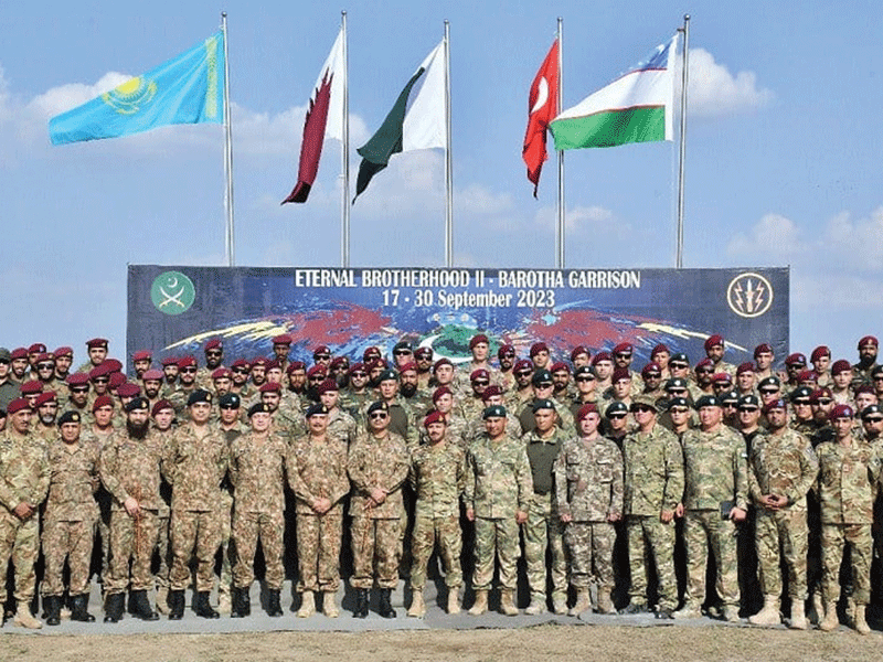 Two weeks long exercise Eternal Brotherhood-II concludes at Barotha