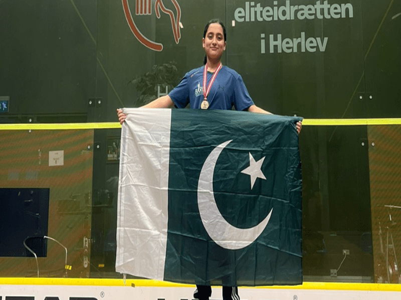 Mahnoor clinches U-13 title in sibling showdown at Danish junior squash open