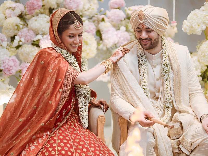 Deol family celebrates: Karan, Drisha Acharya tie knot in star-studded affair