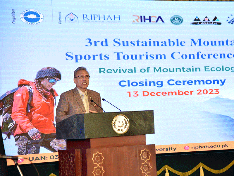 Alvi stresses regulation, quality infrastructure for sports, tourism sectors