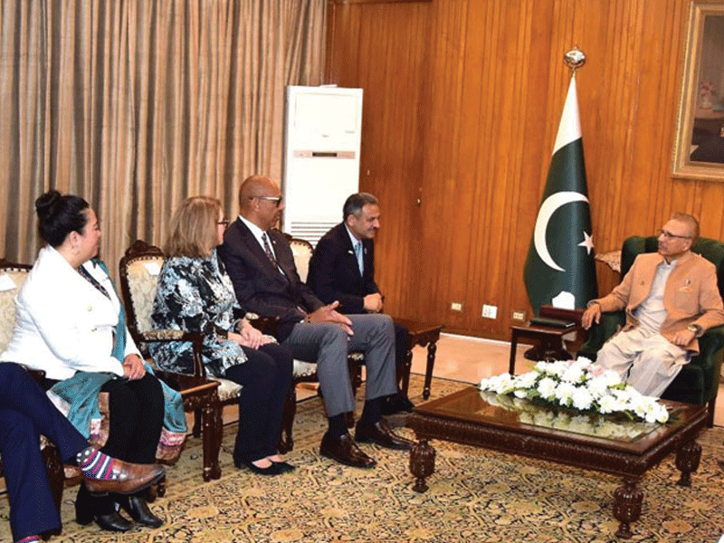 President calls for greater Pak-US linkages in education, IT, agriculture