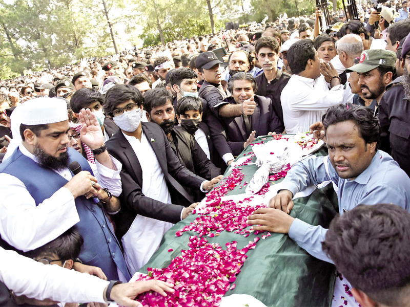 Arshad Sharif laid to rest in Islamabad