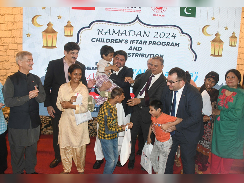 TIKA organises iftar-dinner for ‘orphans, disabled’ children