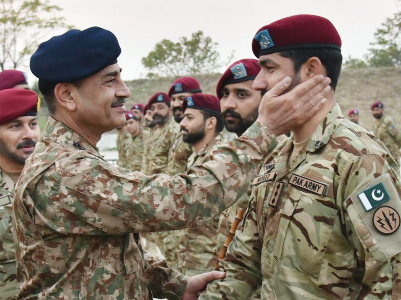 Pak Army determined to break terrorists nexus with facilitators to ensure peace: COAS Munir