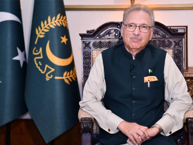 Alvi stresses nation to forge unity to end polarisation