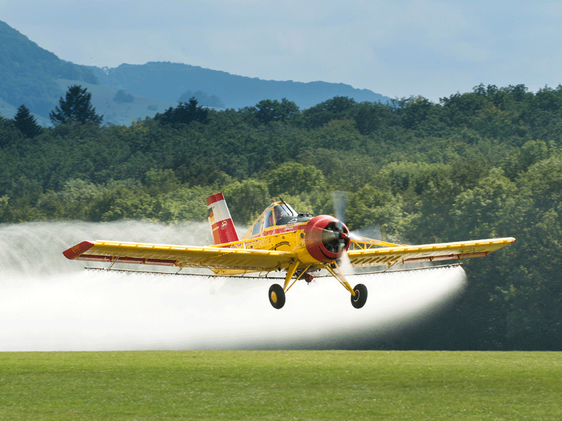 18 pest-spray aircraft grounded