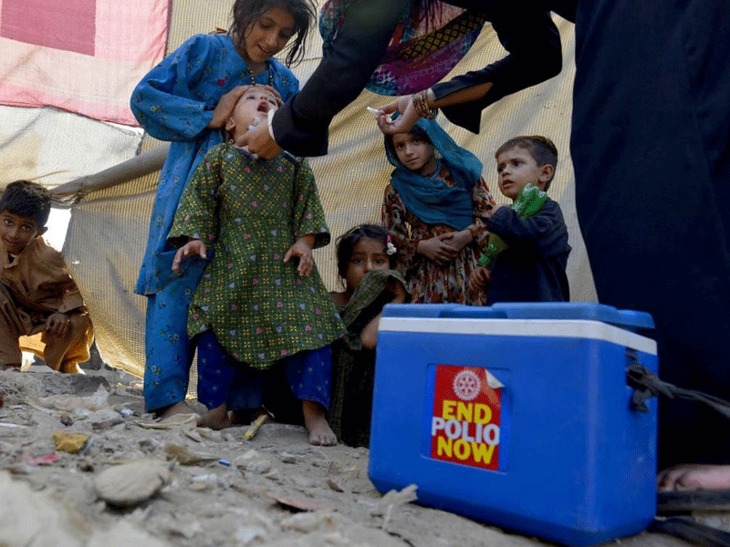 Anti-polio drive begins after successful talks between LHWs, Sindh govt