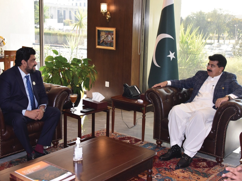 Gov Tessori holds meetings with Chairman Senate, KSA, Moroccan envoys