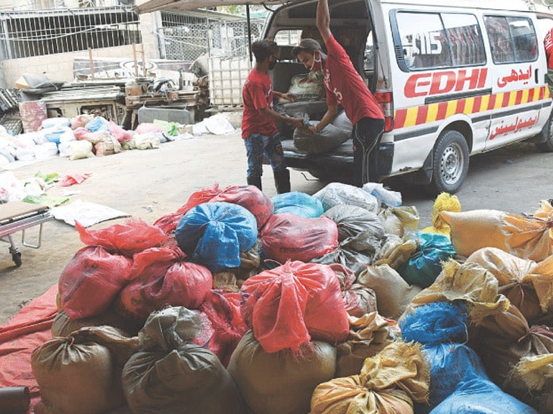 Ration bags under ‘Powerful Pakistan’ programme reaches at Governor House