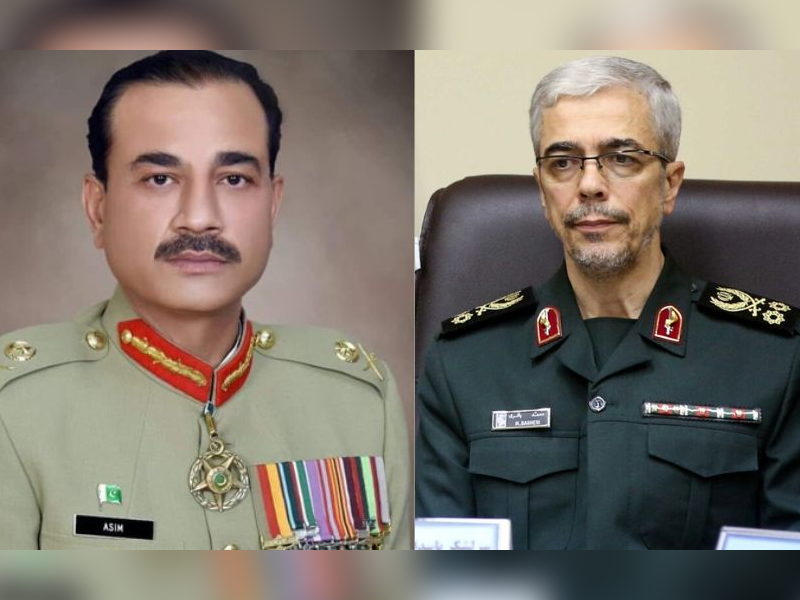 COAS Munir expresses condolence to Iran CGS over President's demise in helicopter crash