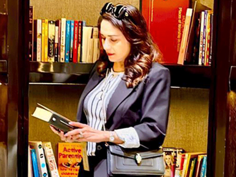 Madhuri cherishes Malala’s quote on World Book Day