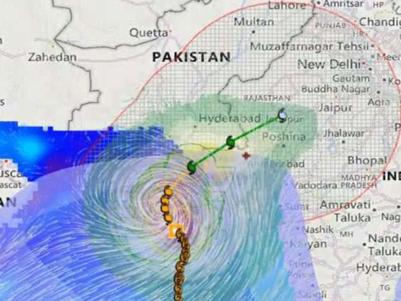 Cyclone expected to make landfall between Keti Bandar, India’s Gujarat: Sherry