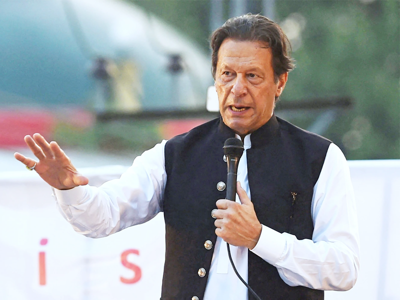 Those involved in violence repeating history of East Pakistan, says Imran Khan