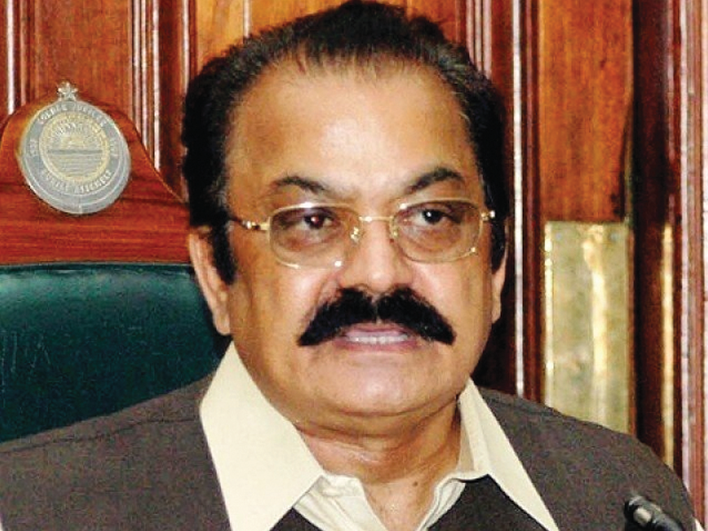 Sanaullah says ‘legal touch’ now need of the hour for foreign funding criminals