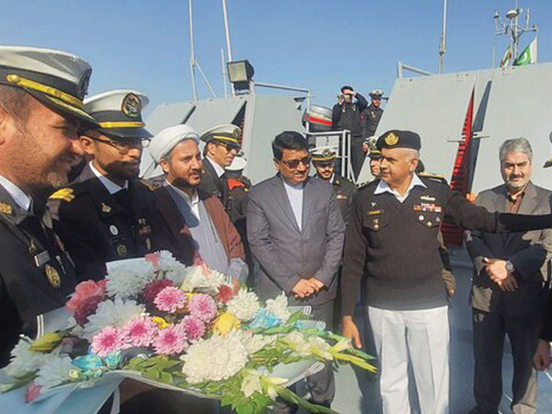 Iranian flotilla arrives Karachi Port shows strong defence ties