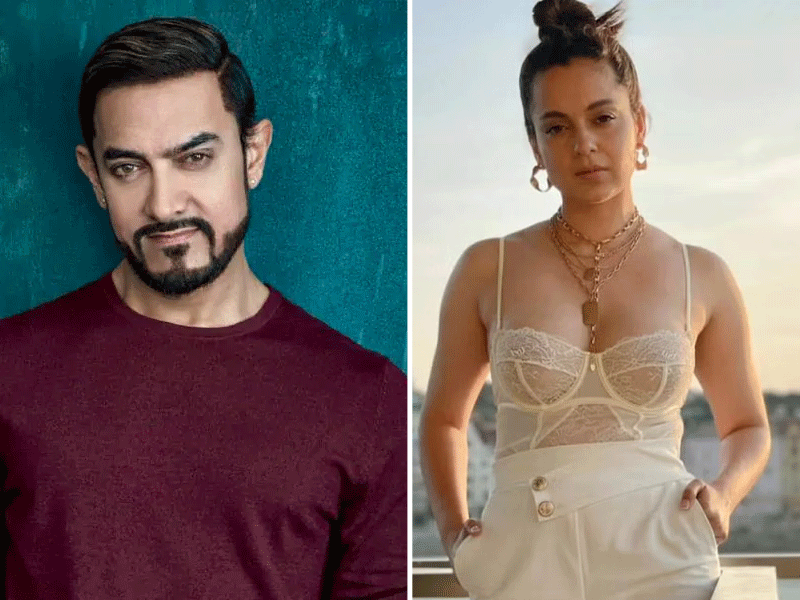 Kangana Ranaut credits Laal Singh Chaddha’s failure to Aamir Khan