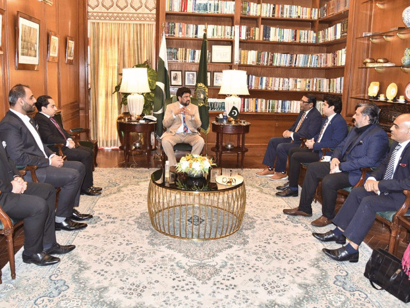 Governor Tessori, America-Pak businessmen discuss economic ties