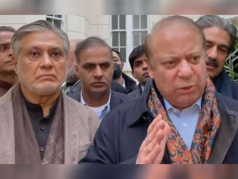 Ishaq Dar urges Nawaz Sharif to make joint strategy for economic revival