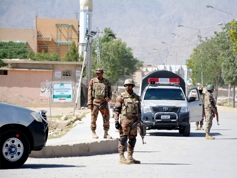 Four security officials martyred in attack on Sherani checkpost in Balochistan