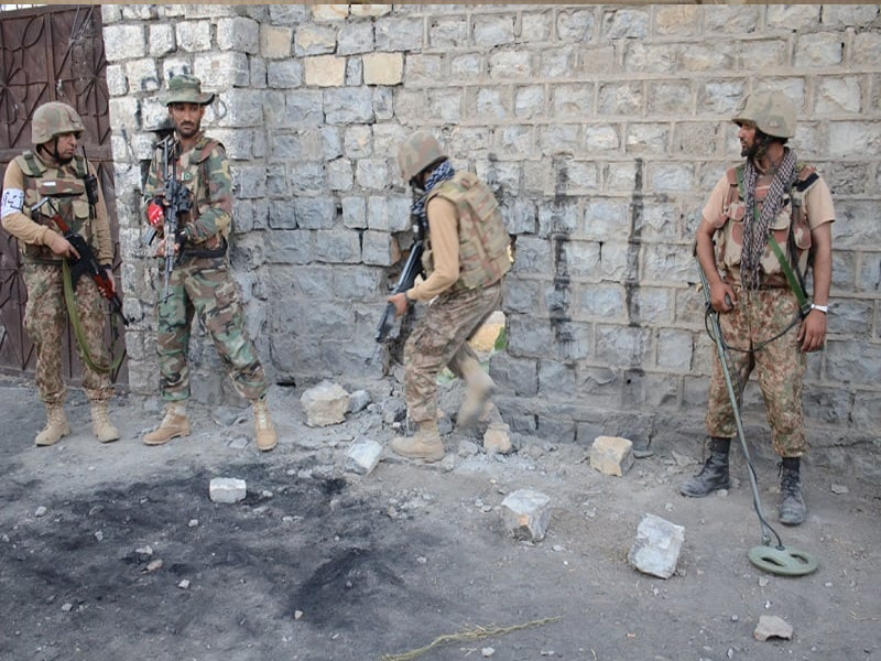 Three terrorists killed in IBO in Bannu: ISPR