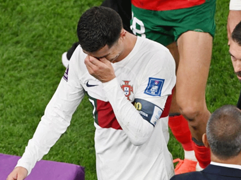 Ronaldo departs with World Cup dream in tatters