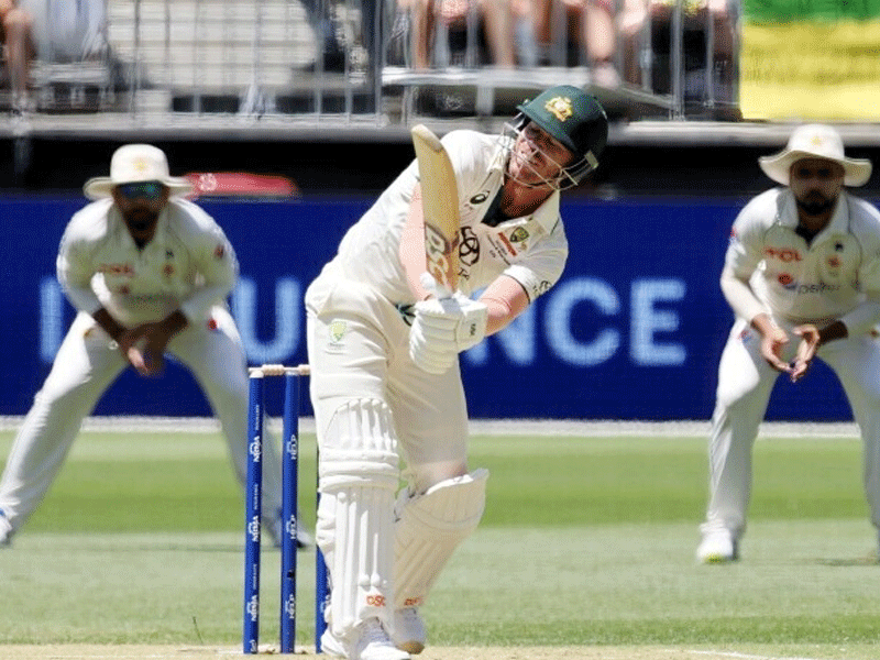 David Warner slams 164 as Australia take control against Pakistan in first test