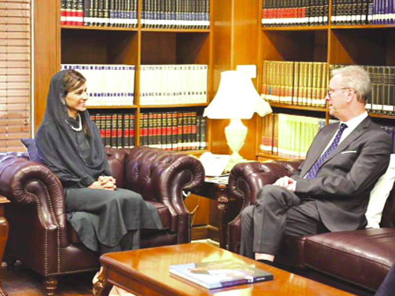 Hina Khar, Belgian envoy discuss bilateral ties, other matters